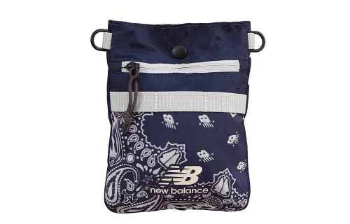New Balance Fabric Crossbody Bag, Shoulder Bag Unisex Navy Blue