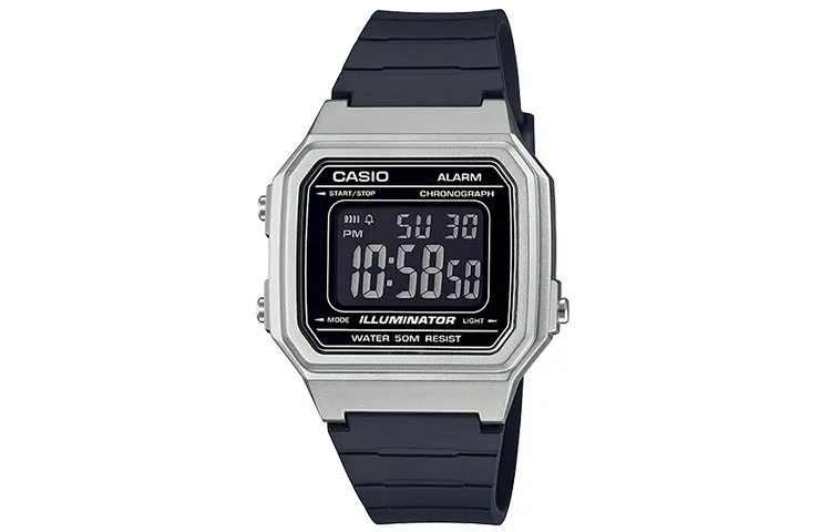 CASIO Quartz Movement Resin Strap Watch 43.1mm Men's Watches Black Dial
