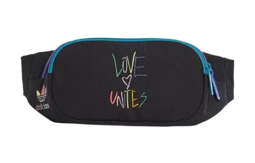 Adidas Originals Polyester Sling Bag, Crossbody Bag, Fanny Pack Regular Unisex Black