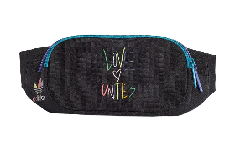 Adidas Originals Polyester Sling Bag, Crossbody Bag, Fanny Pack Regular Unisex Black