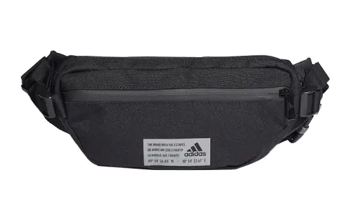 Adidas Polyester One Shoulder Crossbody Sling Bag Regular Unisex Black