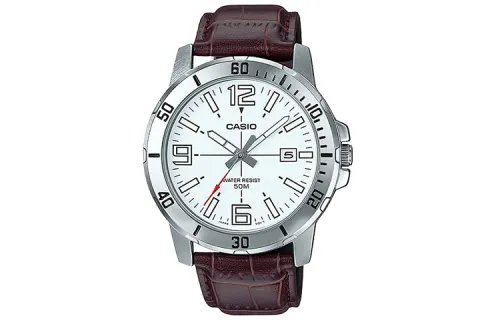 CASIO Men Standard Series White Watch MTP-VD01L-7BV