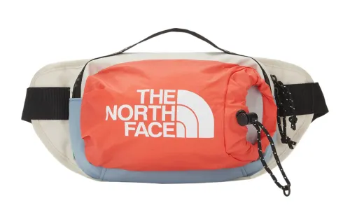 THE NORTH FACE 3L Crossbody Bag Fanny Pack Outdoor Bag Nylon Khaki & Orange Men's