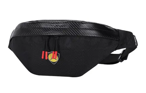 Jordan Polyester Sling Bag, Fanny Pack Regular Unisex Black