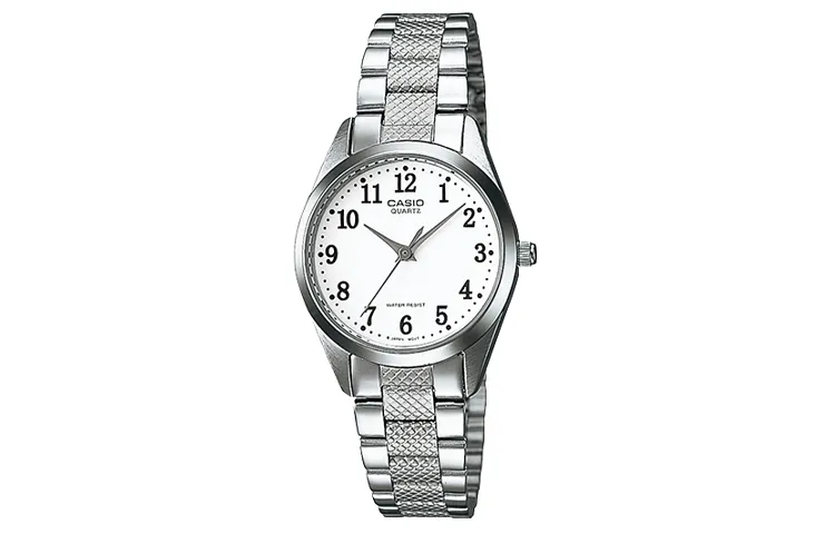CASIO Women's Standard Series Silver Watch LTP-1274D-7B