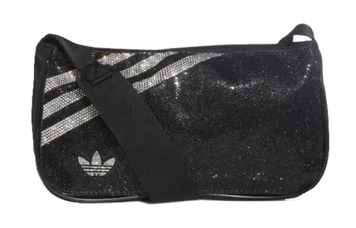 Adidas Originals Inner Compartment Fiberglass Crossbody Bags Mini Unisex Black