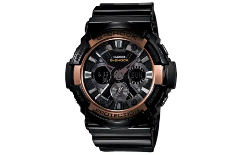 CASIO Men Black Watch GA-200RG-1A