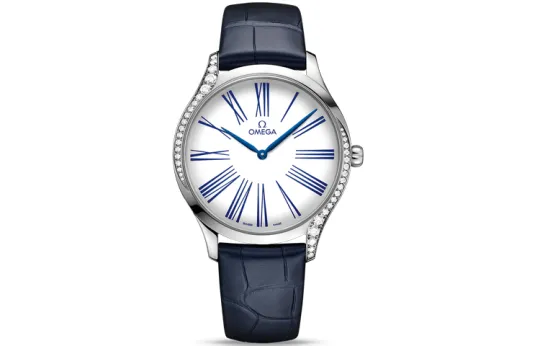 OMEGA UFO Collection Classic Quartz Movement Women's Watch 39mm White Dial