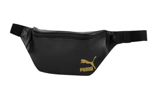 PUMA Fabric+Artificial Leather Sling Bag, Fanny Pack Regular Unisex Black