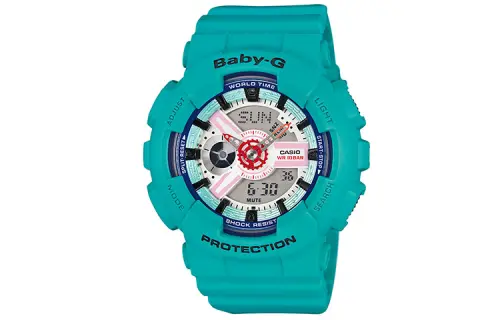 CASIO Women's BABY-G White Watch BA-110SN-3A