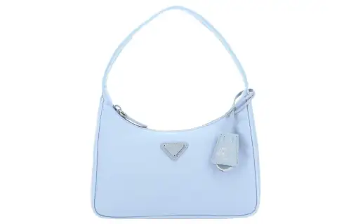 PRADA Re Edition 2000 Re Nylon Mini Bag Celeste