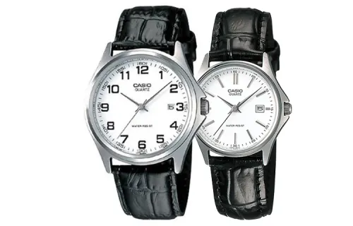 CASIO Unisex Pair Table Series White Watch