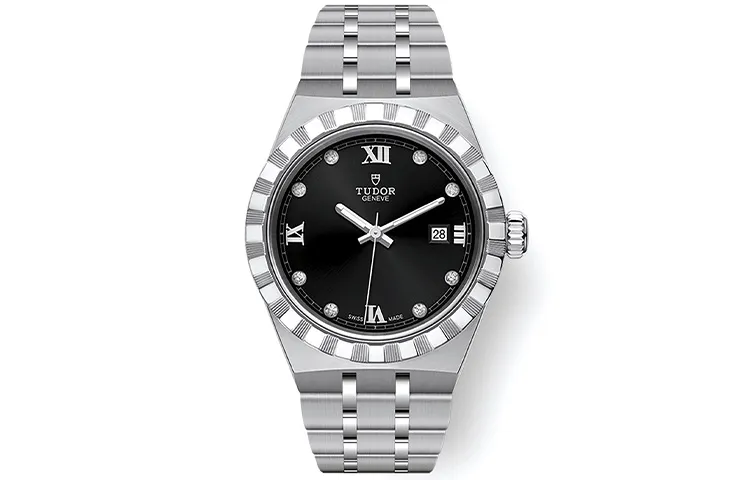 TUDOR Royal Collection Automatic Mechanical Movement Women's Watch 28mm Black Dial