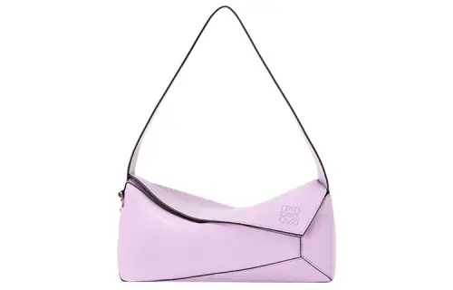 LOEWE Puzzle Hobo Bag In Nappa Calfskin Bloom Orchid