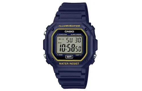 CASIO Men YOUTH Blue Watch F-108WH-2A2EF