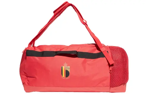 Adidas Belgium Polyester Handbag Travel Bag Unisex Honor Red
