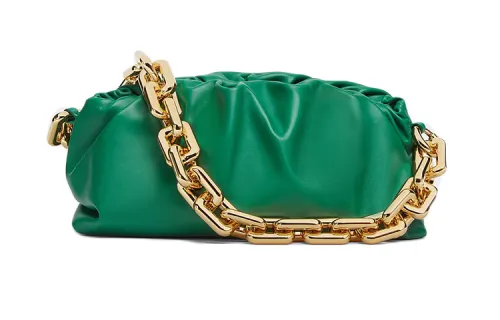 Bottega Veneta Chain Pouch Racing Green