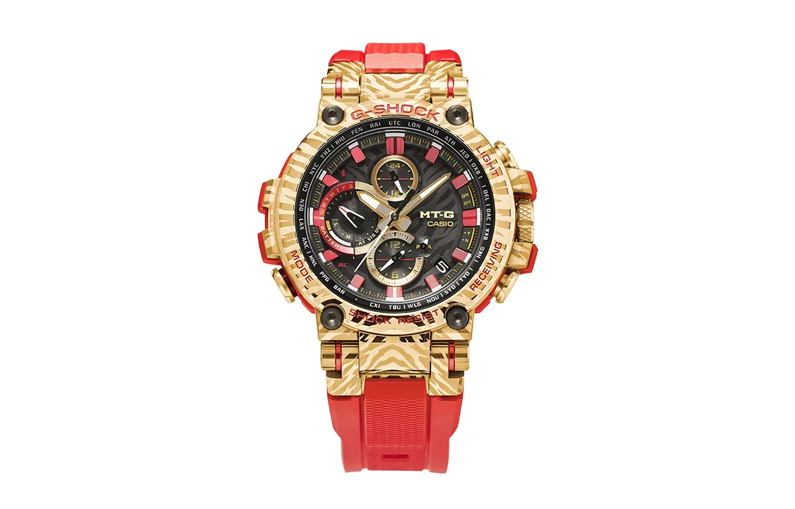 CASIO Men MT-G Series Gold Watch