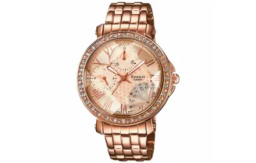 CASIO Women's SHEEN Gold Watch