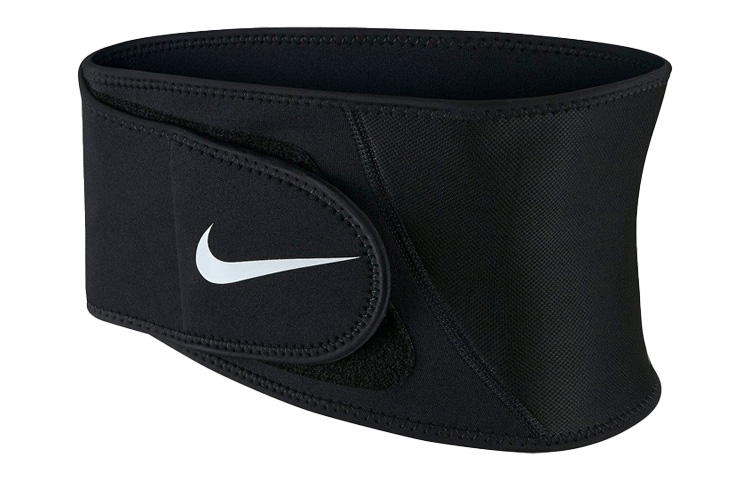Пояс спортивный Nike Pro 2.0 - (черный) — фото 2