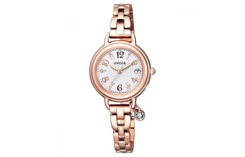 CITIZEN 50m Waterproof Solar Quartz Movement Stainless Steel Fabric Strap Watch Women's Watch