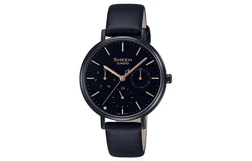 CASIO Women's SHEEN Black Watch SHE-4541BL-1A