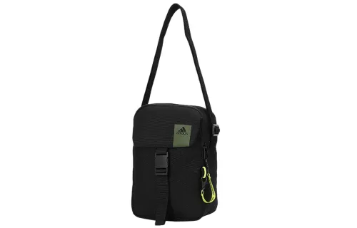 Adidas Polyester Shoulder Bag Unisex Black