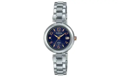 CASIO Women's SHEEN 26.5mm Blue Watch
