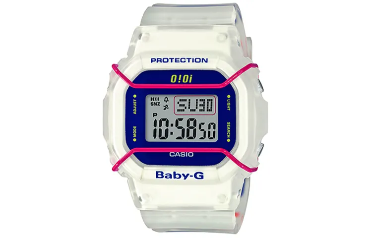 CASIO Women's BABY-G White Watch BGD-560SC-7