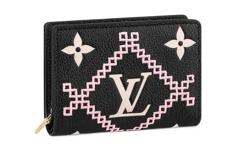 LOUIS VUITTON Cléa Wallet Black
