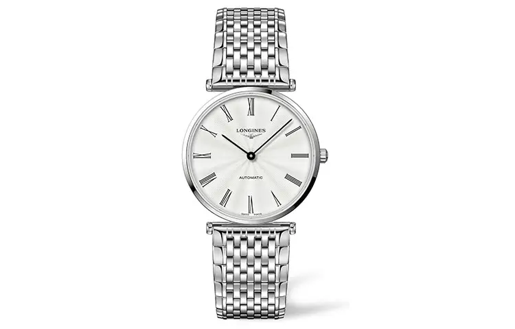 LONGINES Jialan Collection Automatic Mechanical Movement 30m Waterproof Men's Watches Watch 38mm Silver Dial