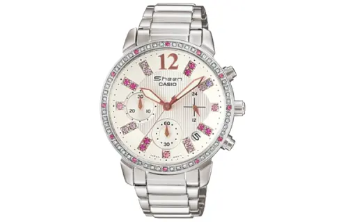 CASIO Women's SHEEN White Watch SHN-5013D-7A