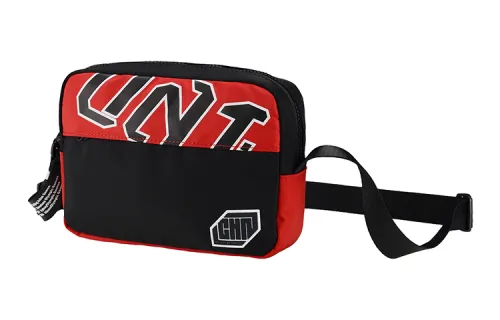 Li Ning Nylon Shoulder Bag, Crossbody Bag Regular Unisex Red