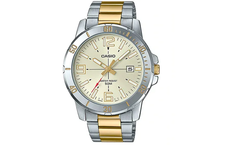 CASIO Men Standard Series White Watch MTP-VD01SG-9B