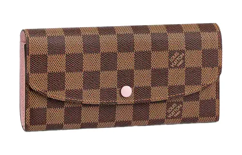 LOUIS VUITTON Emilie Checkerboard Canvas Bag Wallet Women's