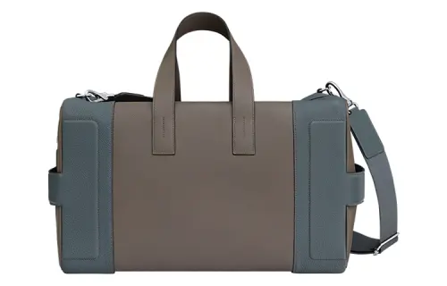 HERMES Evercolor With Togo Calfskin Shoulder Bag, Crossbody Bag, Handbag Men's Multicolor