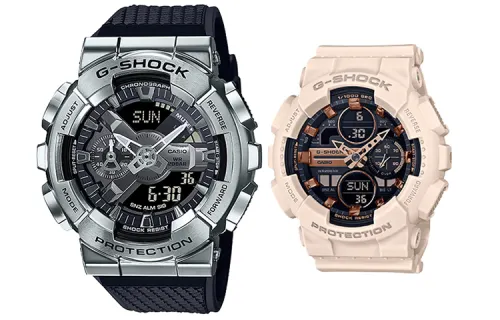 CASIO Unisex Pair Table Series Black Watch