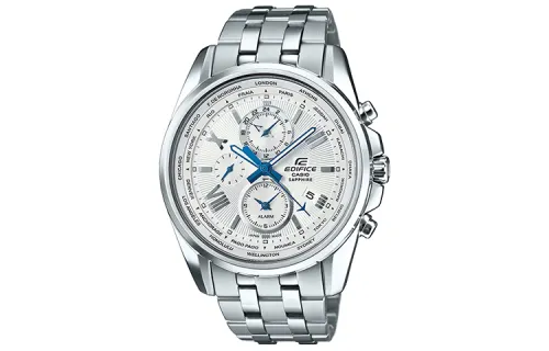 CASIO Men EDIFICE Silver Watch EFB-301JD-7A
