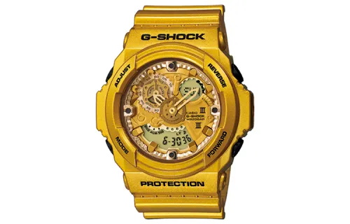 CASIO Men Gold Watch GA-300GD-9A