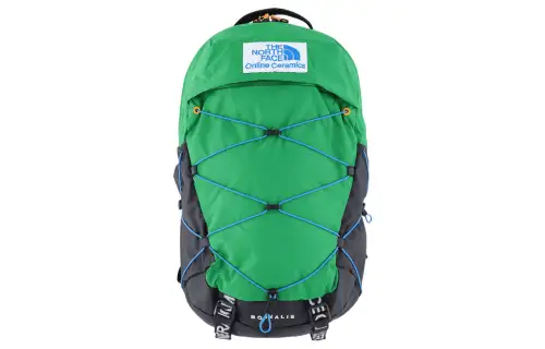 THE NORTH FACE X Online Ceramics Collaboration Borealis 24L Zip Closure Backpack Outdoor Bag Nylon Green Unisex