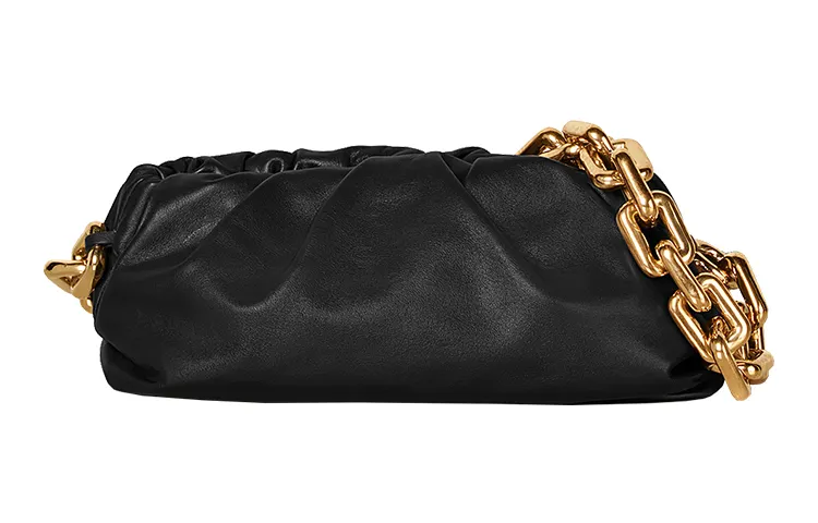 Bottega Veneta Chain Pouch Black
