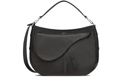 DIOR Leather Handbag, Crossbody Bag Men's Black