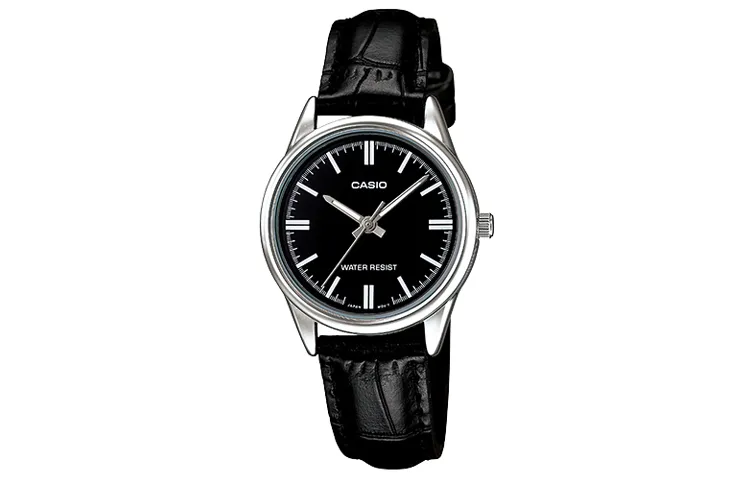 CASIO Women's Standard Series Black Watch LTP-V005L-1A