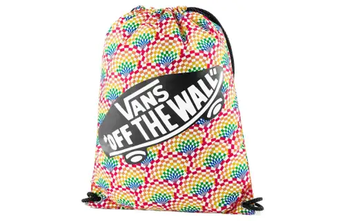 Vans Polyester Backpack Unisex Rainbow Print