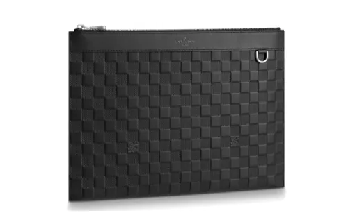 LOUIS VUITTON Discovery Pochette Damier Infini Black