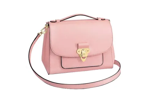 LOUIS VUITTON Cluny Cow Leather Handbag, Shoulder Bag, Crossbody Bag Women's Pink