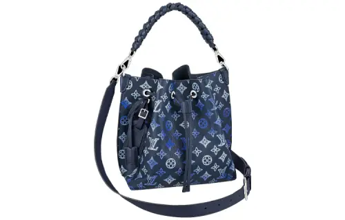 LOUIS VUITTON Calfskin Crossbody One Shoulder Handbag Women's Gradient