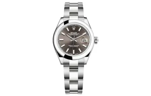 ROLEX Women's Apparel Datejust Collection Automatic Mechanical Movement Women's Watch Watch 28mm Gray Dial