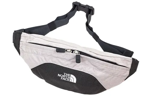 THE NORTH FACE 1.5L Outdoor Bags Nylon Fabric With Polyester Light Gray Unisex