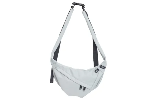 MYEDITION 2L Shoulder Bag, Cell Phone Pouch, Crossbody Bag, Outdoor Bag Nylon Black/Gray Unisex